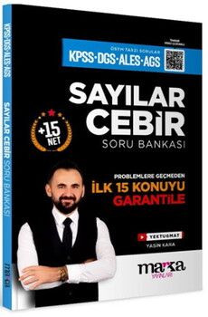 Marka Yayınları KPSS DGS ALES DGS Youtube Hocam Sayılar Cebir Soru Bankası
