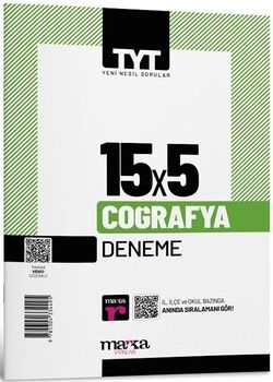 Marka Yayınları TYT Coğrafya 15x5 Deneme