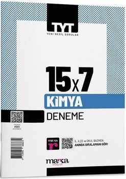 Marka Yayınları TYT Kimya 15x7 Deneme