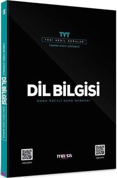 Marka Yayınları  TYT Dil Bilgisi Konu Özetli Soru Bankası