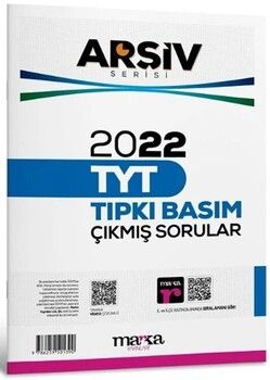 Marka Yayınları TYT Arşiv Serisi 2022 Çıkmış Sorular Tıpkı Basım