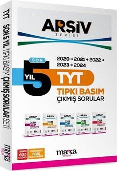 Marka Yayınları TYT Son 5 Yıl ARŞİV Serisi Tıpkı Basım Fasikül Fasikül Çıkmış Sorular