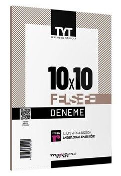 Marka Yayınları TYT Felsefe 10 x 10 Deneme