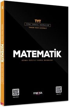 Marka Yayınları  TYT Matematik Konu Özetli Yeni Nesil Soru Bankası Tamamı Video Çözümlü