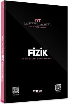 Marka Yayınları  TYT Fizik Konu Özetli Yeni Nesil Soru Bankası Tamamı Video Çözümlü