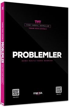 Marka Yayınları  TYT Problemler Konu Özetli Yeni Nesil Soru Bankası Tamamı Video Çözümlü