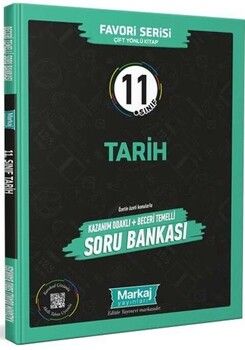 Markaj Yayınları 11. Sınıf Favori Serisi Tarih Kazanım Odaklı Beceri Temelli Soru Bankası