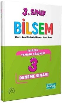 Markaj Yayınları 3. Sınıf Bilsem Hazırlık 3 Fasikül Deneme