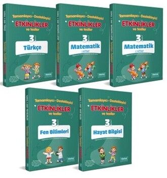 Markaj Yayınları 3. Sınıf Tamamlayıcı Destekleyici Etkinlikler ve Testler Seti