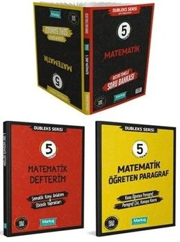 Markaj Yayınları 5. Sınıf Matematik Dubleks Serisi Seti
