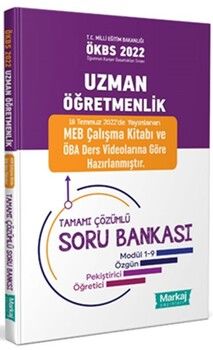 Markaj Yayınları Uzman Öğretmenlik Tamamı Çözümlü Soru Bankası