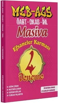 Masiva Yayınları ÖABT MEB AGS Din Kültürü Öğretmenliği Efsaneler Karması 4 Deneme