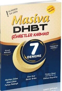 Masiva Yayınları DHBT Şöhretler Karması 7 Deneme