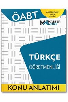 Master Work ÖABT Türkçe Öğretmenliği Konu Anlatımı