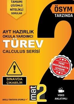 Mat2 Yayınları Türev Calculus Serisi Fasikülü