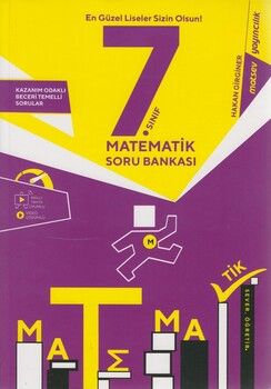 Matsev Yayıncılık 7. Sınıf Matematik Soru Bankası