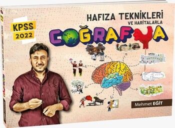 Mehmet Eğit 2022 KPSS Haritalar ve Hafıza Teknikleriyle Coğrafya