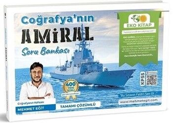 Mehmet Eğit KPSS Coğrafya nın Amiral Soru Bankası Eko Kitap