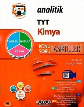 Merkez Yayınları TYT Kimya Analitik Konu Anlatımlı Soru Bankası Fasiküllleri