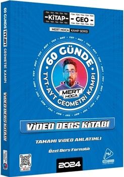 Mert Hoca 2024 60 Günde TYT AYT Geometri Kampı Video Ders Kitabı