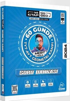 Mert Hoca 2024 TYT AYT 60 Günde Geometri Kampı Soru Bankası