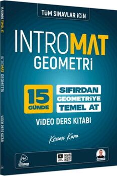 Mert Hoca İntroMat Geometri Kenan Kara 15 Günde Video Ders Kitabı