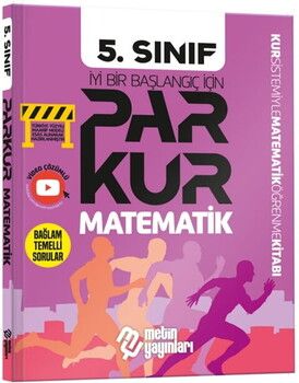 Metin Yayınları 5. Sınıf Parkur Matematik Öğrenme Kitabı