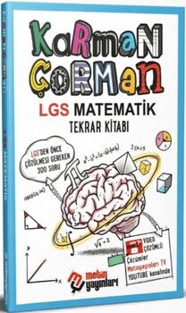 Metin Yayınları Karman Çorman LGS Matematik Tekrar Kitabı
