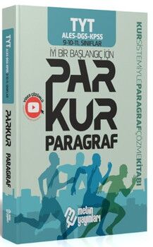 Metin Yayınları TYT KPSS ALES MSÜ Parkur Paragraf Soru Kitabı
