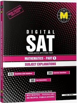 Metropol Yayınları SAT Mathematics Part 1 Subject Explanations Digital