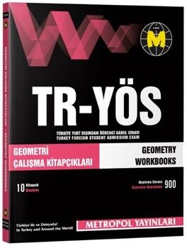 Metropol Yayınları TR YÖS Geometri Çalışma Yaprakları - 10 Kitapçık