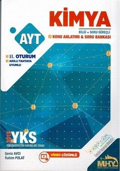 MHY Yayınları 2019 AYT Kimya Konu Anlatımı ve Soru Bankası