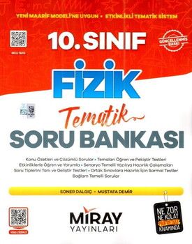 Miray Yayınları 10. Sınıf Fizik Maarif Model Tematik Soru Bankası