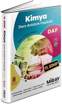 Miray Yayınları 11. Sınıf Kimya DAF Ders Anlatım Fasikülü