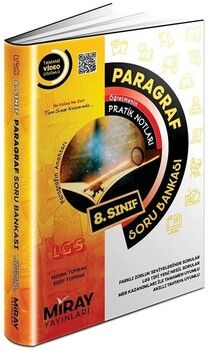 Miray Yayınları 8. Sınıf LGS Paragraf Öğretmenin Pratik Notları Soru Bankası