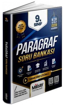 Miray Yayınları 9. Sınıf Paragraf Soru Bankası