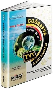 Miray Yayınları  TYT Coğrafya Konu Özetli Soru Bankası