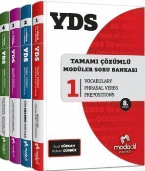 Modadil Yayınları YDS Tamamı Çözümlü Modüler Soru Bankası Seti