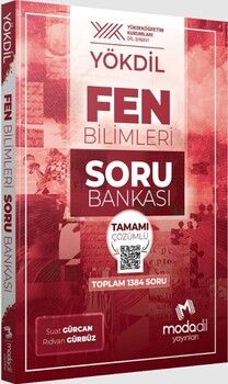Modadil Yayınları YÖKDİL Fen Bilimleri Soru Bankası
