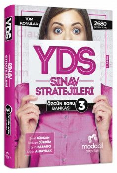 Modadil Yayınları YDS Sınav Stratejileri Özgün Soru Bankası 3