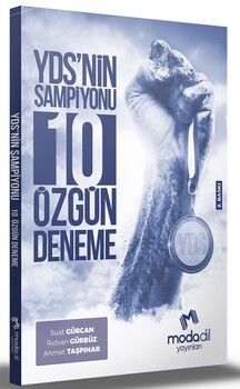 Modadil Yayınları YDS nin Şampiyonu 10 Özgün Deneme