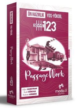 Modadil Yayınları YDS YÖKDİL Passage Work Ön Hazırlık Seviye 1 2 3