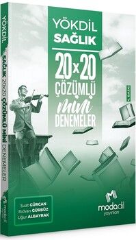 Modadil Yayınları YÖKDİL Sağlık Bilimleri 20x20 Mini Denemeler