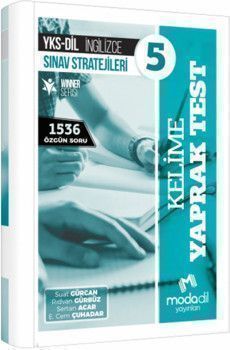 Modadil Yayınları YKS DİL İngilizce Sınav Stratejileri 5 Kelime Yaprak Test