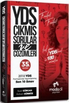 Modadil Yayınları YDS Çıkmış Sorular ve Çözümleri 35. Baskı