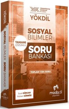 Modadil Yayınları YÖKDİL Sosyal Bilimler Tamamı Çözümlü Soru Bankası