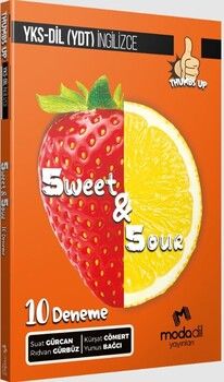 Modadil Yayınları YKS DİL Thumbs Up 10 Deneme Sweet Sour