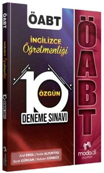 Modadil Yayınları ÖABT İngilizce Öğretmenliği 10 Deneme