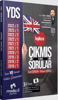 Modadil Yayınları YDS İngilizce Çıkmış Sorular Tamamı Video Çözümlü