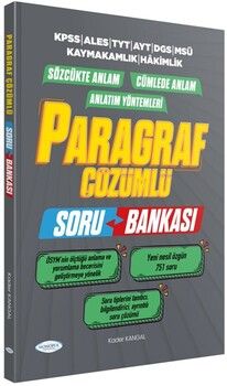 Monopol Yayınları Tüm Sınavlar İçin Paragraf Soru Bankası Çözümlü